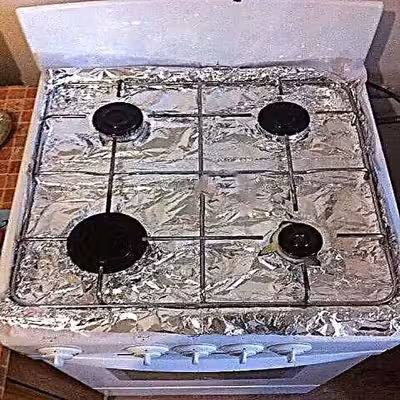 فویل آلومینیوم دوام مدل 70mic رول 1 متری بسته 4 عددی