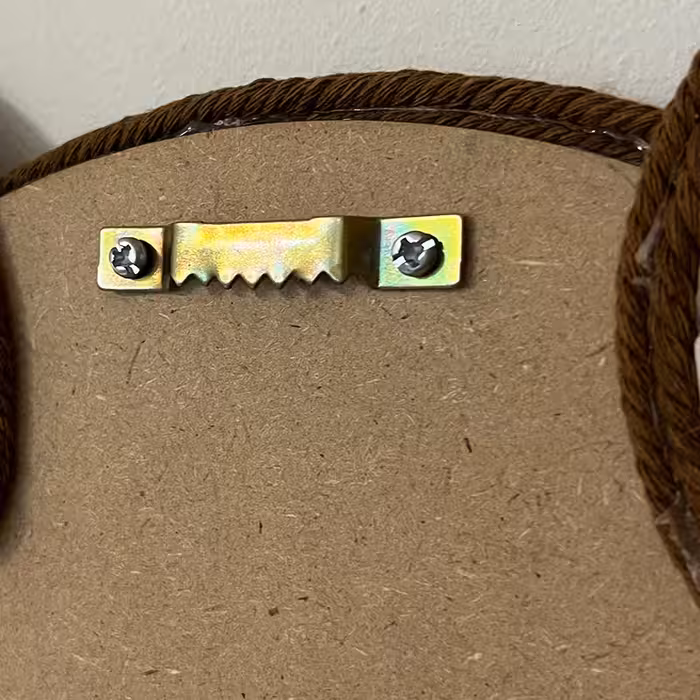 دیوارکوب بافتنی طرح خرس مدل مکرومه کد 25