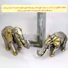 نگهدارنده کتاب مدل خانواده فیل مجموعه 2 عددی