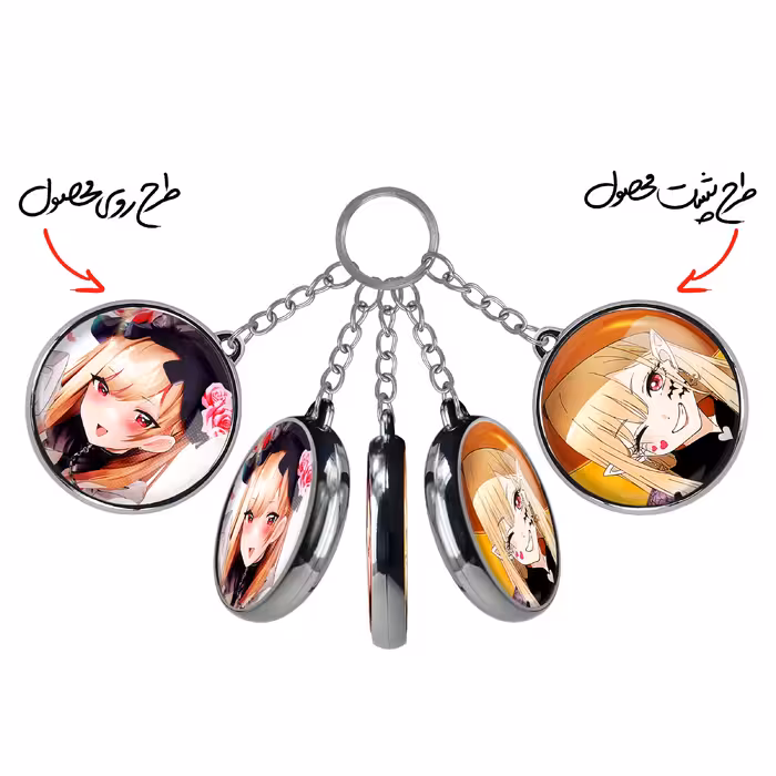 جاکلیدی خندالو طرح مارین کیتاگاوا انیمه دارلینگ در فرنکس مدل دوطرفه کد 1292212920