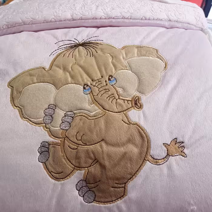 سرویس خواب نوزادی طرح فیل مجموعه 4 عددی