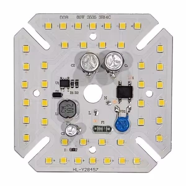 LED DOB سفید مهتابی 220VAC 80W