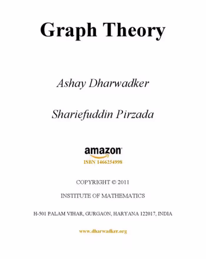 خرید و دانلود نسخه کامل کتاب Graph theory