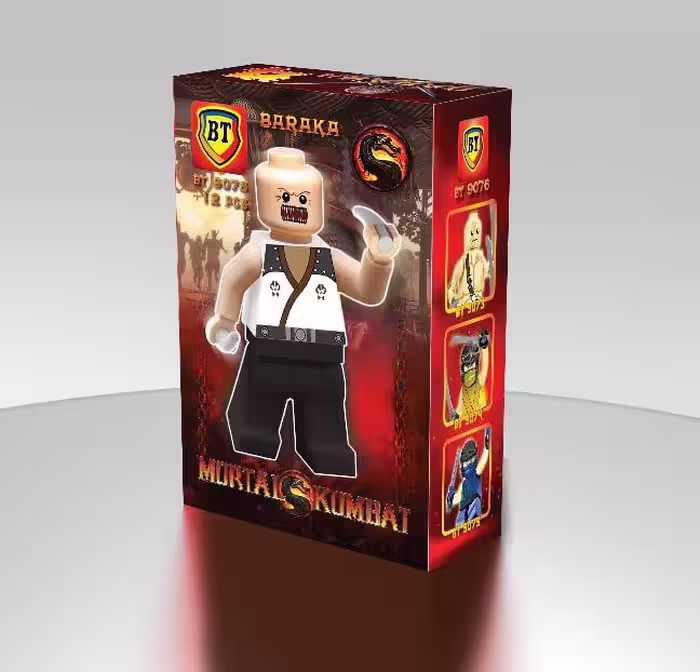 لگو آدمک مینی فیگور مرتال کمبت BT9076 MORTAL KOMBAT