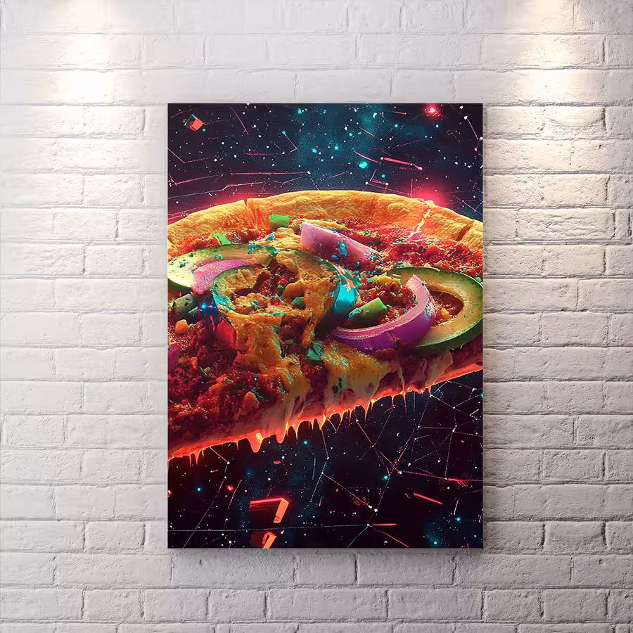 تابلو دکوراتیو برای فست فود HQCs-2706