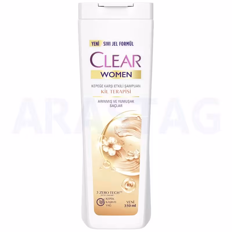 شامپو ضد شوره زنانه کلیر مدل Kil Terapici حاوی ویتامین B3 حجم 350 میلی