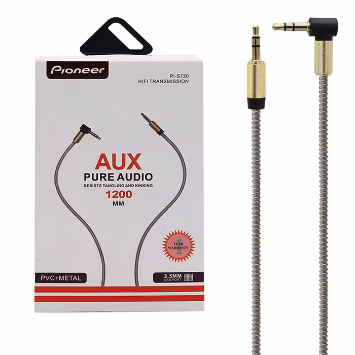 کابل Aux پایونیر مدل Pi-S720 طول 1.2متر