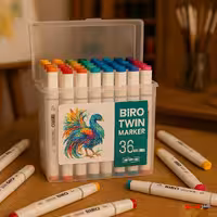 ماژیک دو سر 36 رنگ راندو بیرو