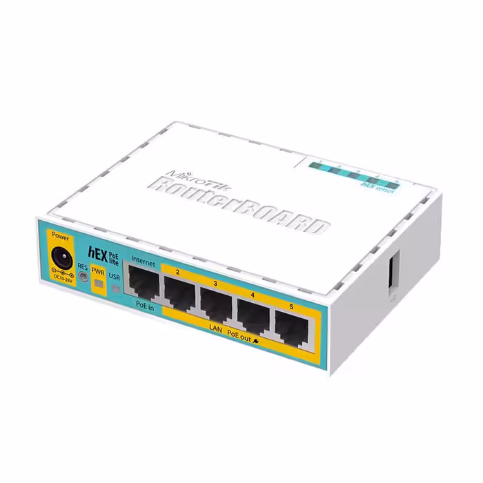 قیمت و خرید روتر و اکسس پوینت بی‌سیم میکروتیک مدل RB750UPr2 - hEX PoE lite | یاس ارتباط