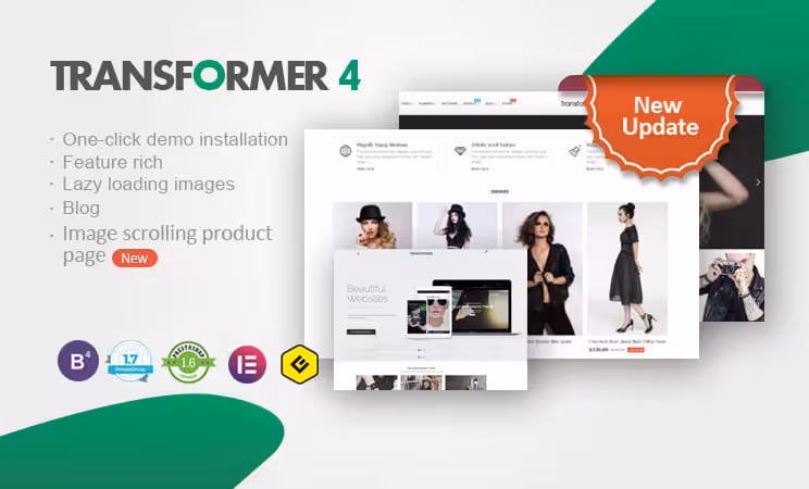 دانلود قالب Transformer برای پرستاشاپ