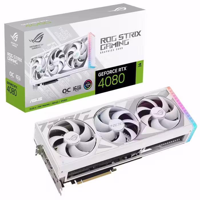 کارت گرافیک ASUS ROG STRIX RTX 4080 O16G – White