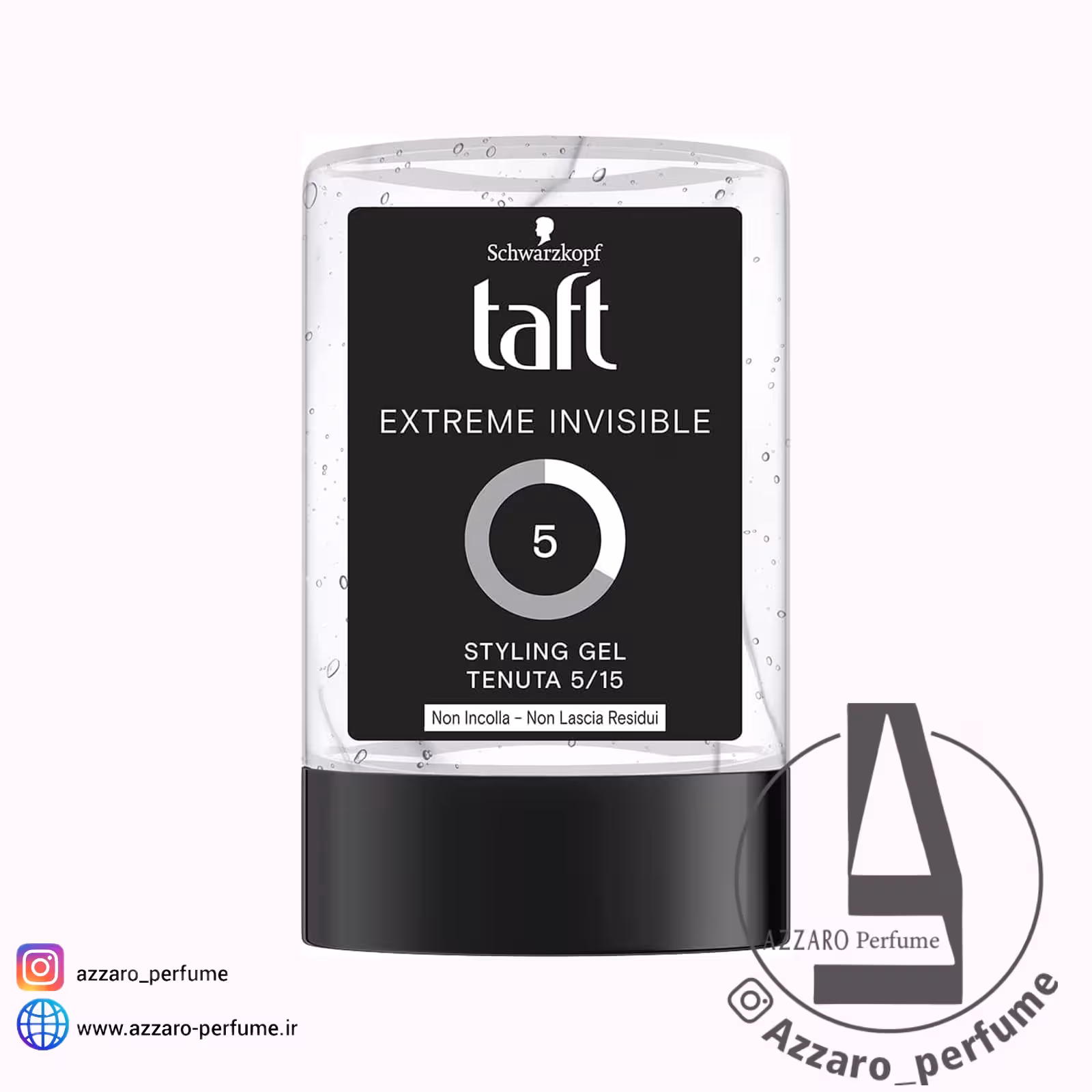 ژل حالت دهنده مو تافت اکستریم اینویزیبل شماره 5 حجم 300 میل