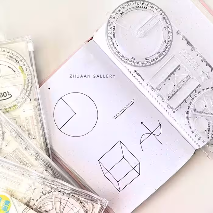 خطکش حرفه ای چندکاره شفاف