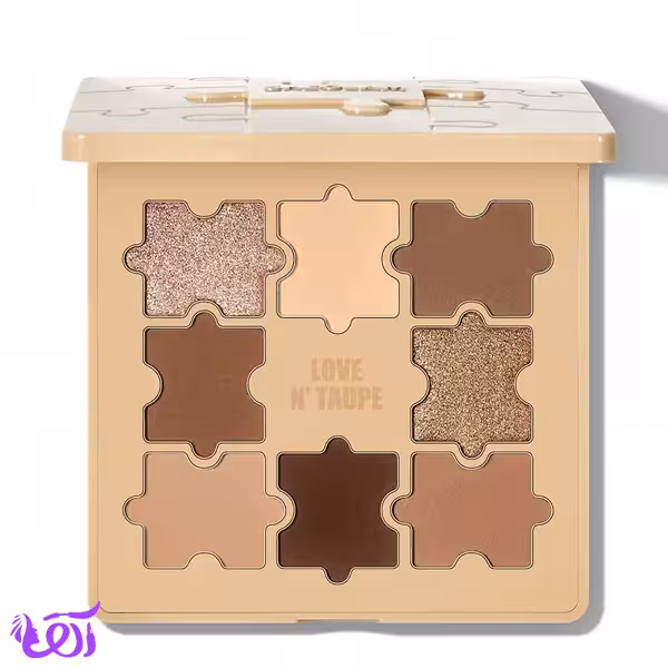 پالت سایه پازلی شیگلم مدل LOVE N TAUPE حجم 8g