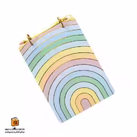 رینگ نوت طرح Pastel Rainbow سویل (SEVIL)