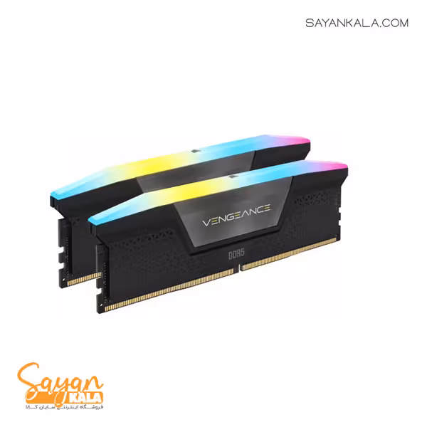 رم دسکتاپ کورسیر مدل RAM CORSAIR VENGEANCE RGB 32GB 7000MHZ CL40