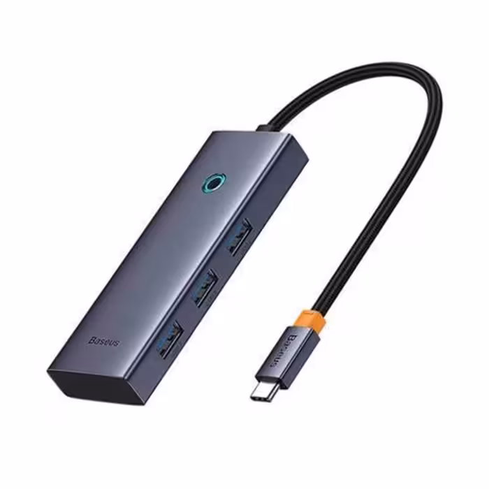 هاب 5 پورت باسئوس  Baseus USB Hub 5-in-1 Hub UltraJoy Series B00052801811-00