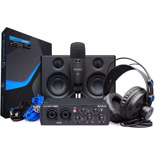 پکیج استودیویی PRESONUS AUDIOBOX 96 k ULTIMATE