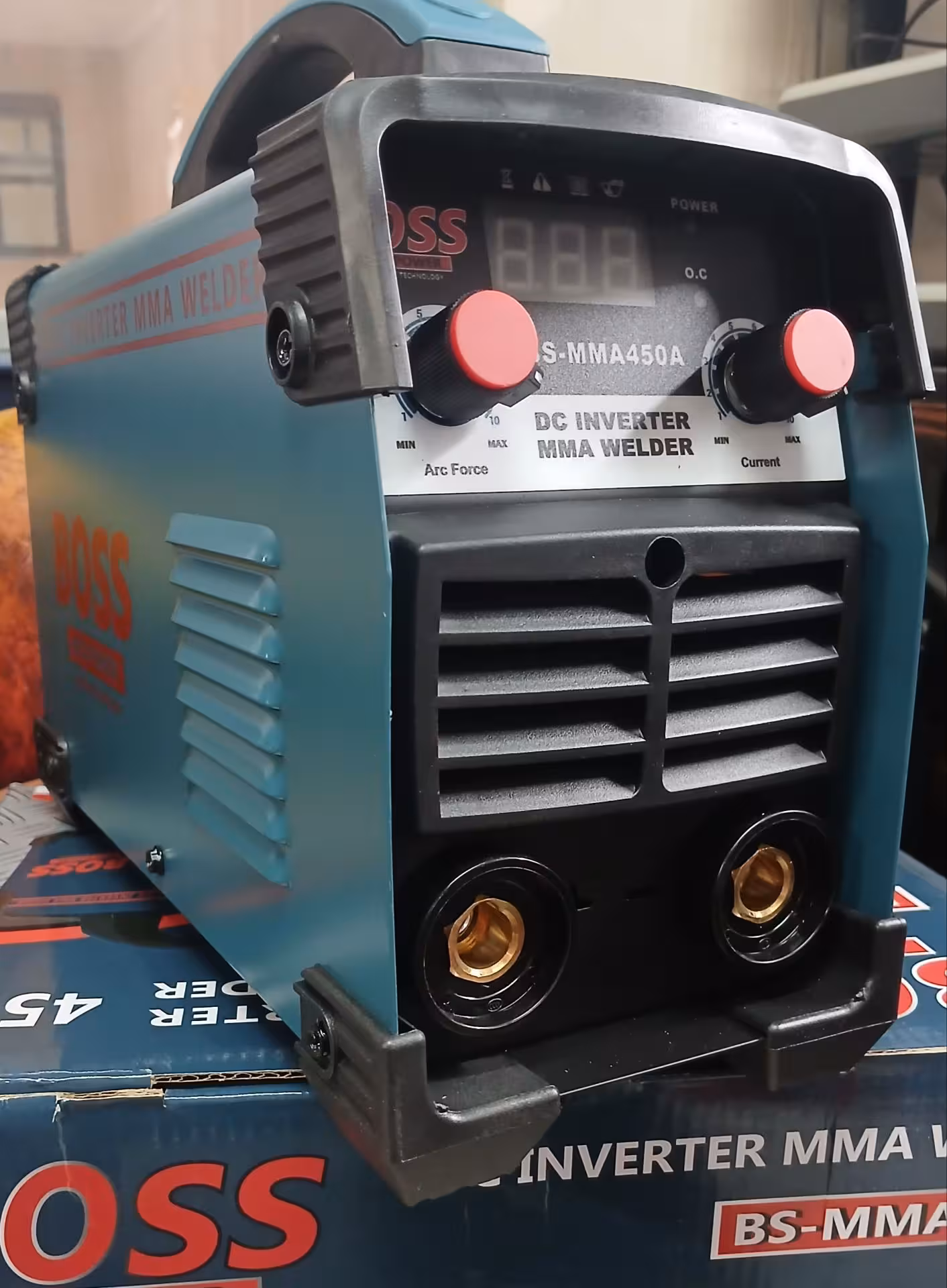 دستگاه جوش اینورتر BOSS باس 450 اتاق بزرگ مدل MMA 450 A