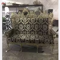 مبلمان برنزی طرح سلطنتی پایه بلند