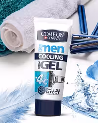 ژل اصلاح خنک کننده کامان با خاصیت خنک کنندگی 175 میل