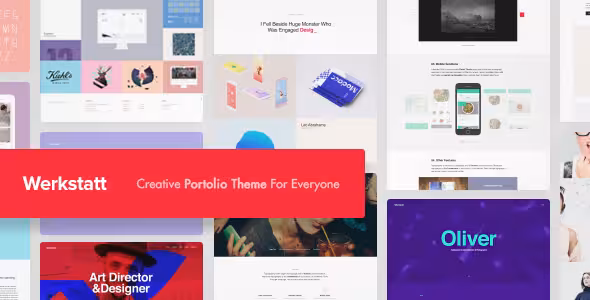 دانلود Werkstatt – قالب نمونه کار وردپرس