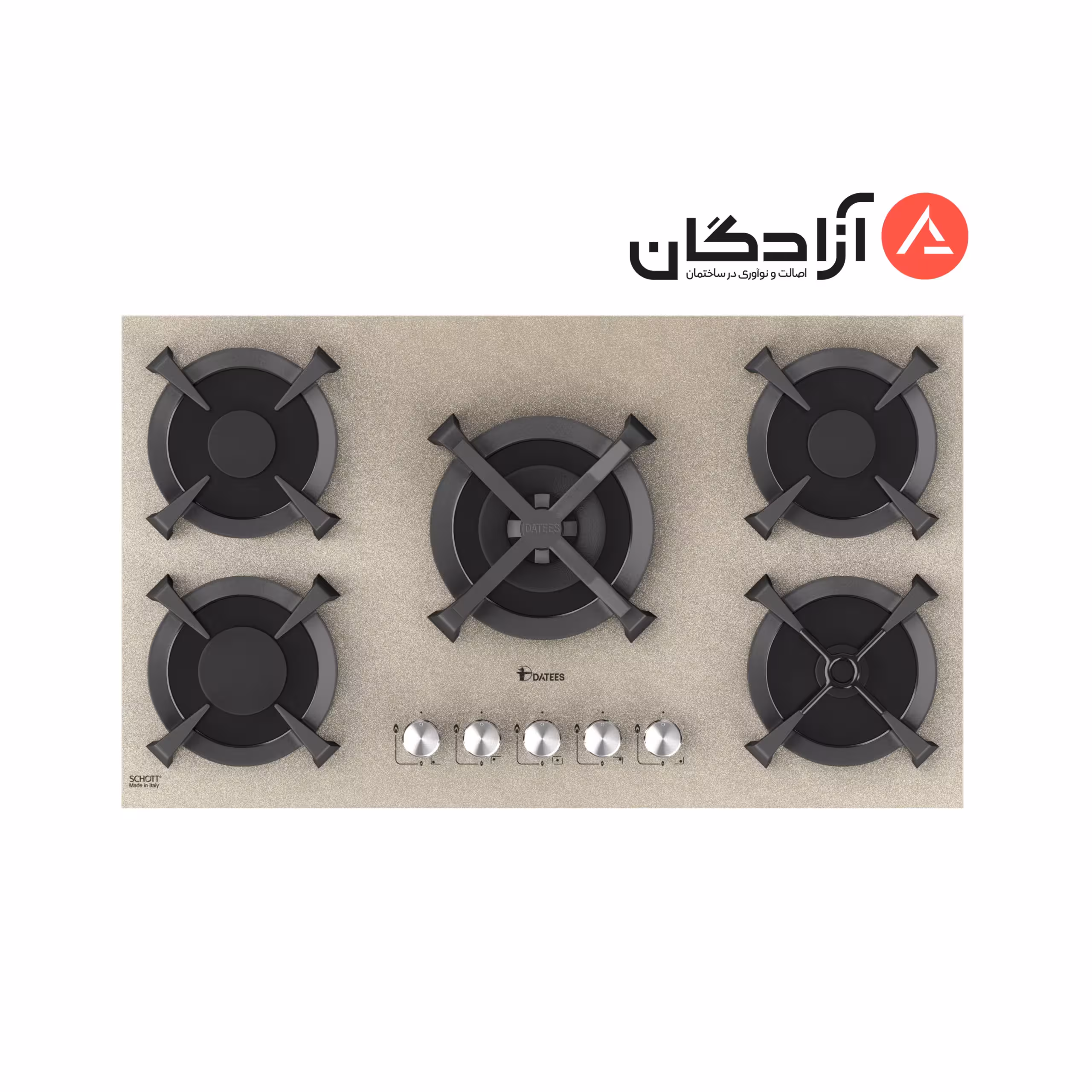 اجاق گاز شیشه ای داتیس مدل DG-567 بژ