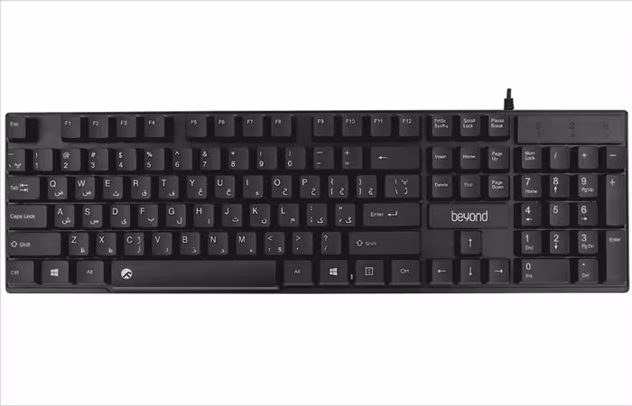 کیبورد USB بیاند مدل BK 2350Beyond BK 2350 USB Wired Keyboard