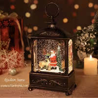 موزیک باکس فانوس بابانوئل و گوزن