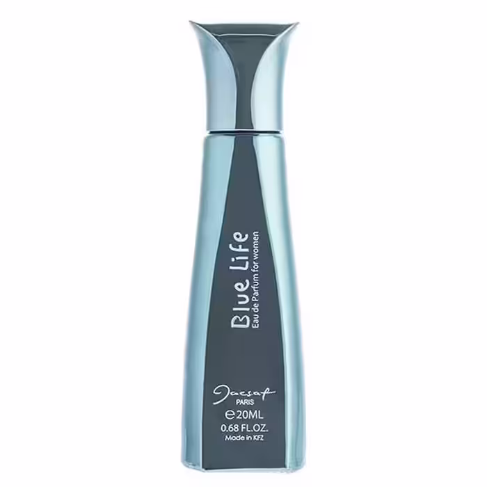 عطر جیبی ژک ساف مدل Blue Life مناسب برای بانوان حجم 20ml