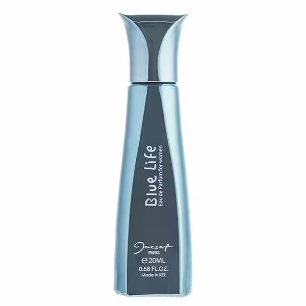 عطر جیبی ژک ساف مدل Blue Life مناسب برای بانوان حجم 20ml