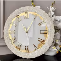 ساعت دیواری رزینی جهیزیه عروس قطر40