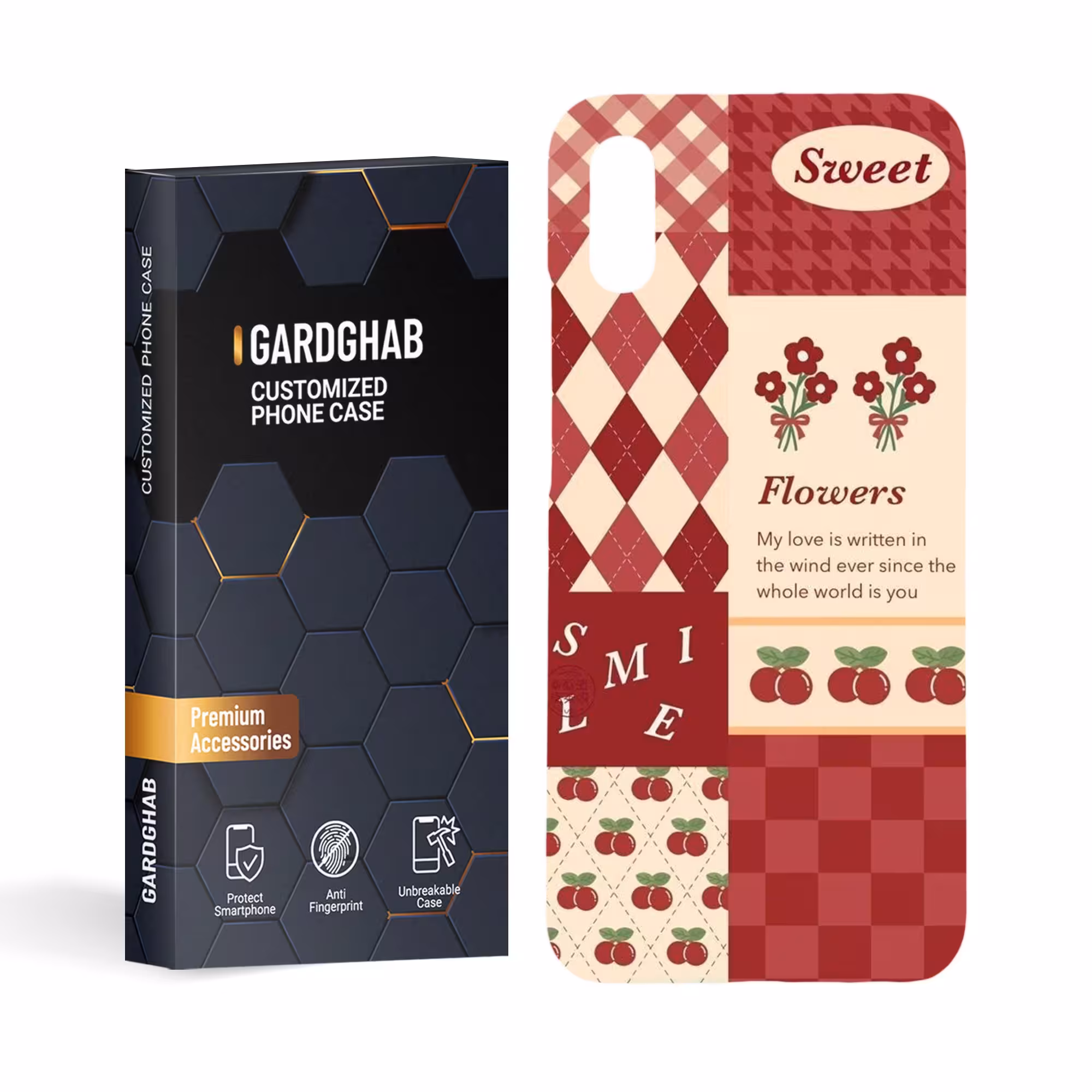 قاب Redmi 9a مدل دخترانه 1101