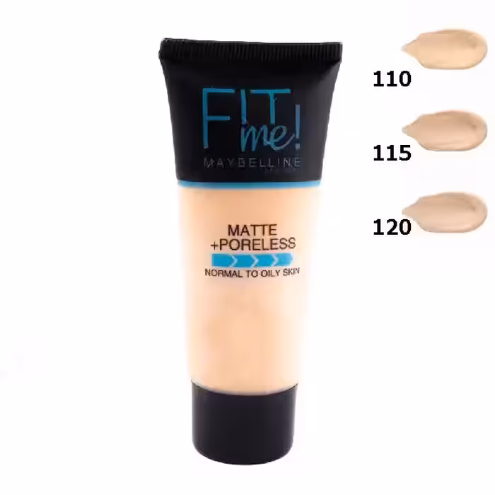 کرم پودر تیوپی میبلین  فیت می رنگ روشن شماره 110 حجم 30 میل