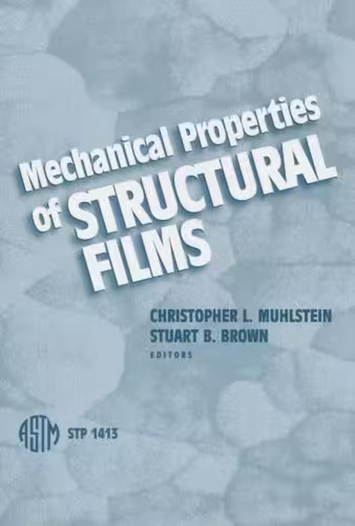 خرید و دانلود نسخه کامل کتاب Mechanical Properties of Structural Films