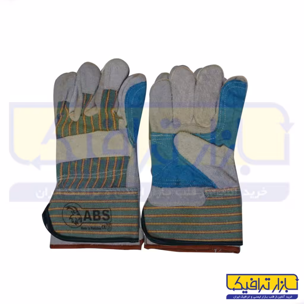 دستکش جوشکاری ساق کوتاه دوبل