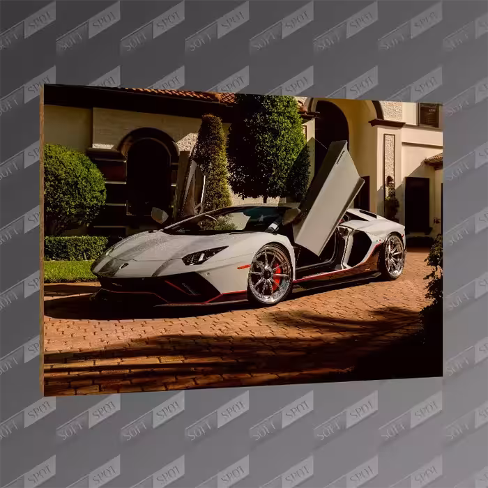 تخته شاسی طرح Aventador LP 780-4 Ultimae MDF-186