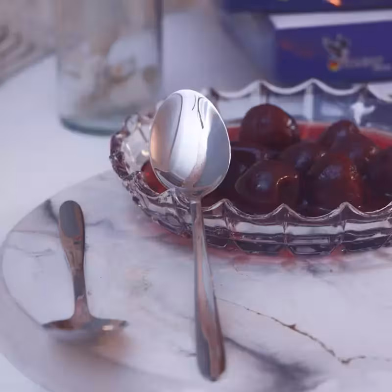 قاشق مرباخوری استیل برند یونیک مدل دونا