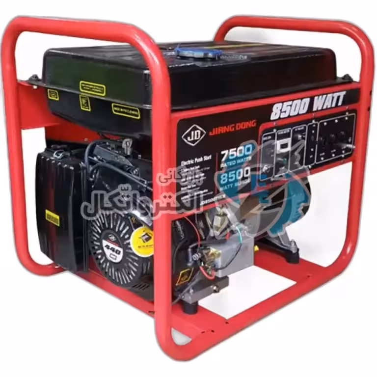 موتور برق جیانگ دانگ اتوماتیک سه فاز 8.5 کیلووات مدل JD8500THEBT_ATS ا jd8500thebt ats jiang dong