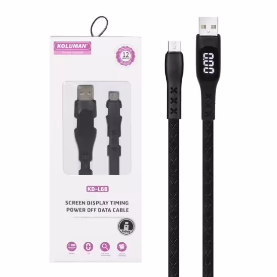 کابل شارژ فست Koluman Type-C مدل KD-L68