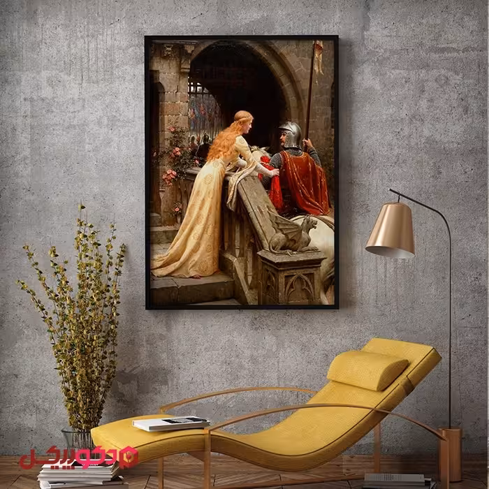 تابلو مخمل طرح کلاسیک P19