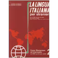 La lingua italiana per stranieri 2 کتاب لالینگوا ایتالیایی