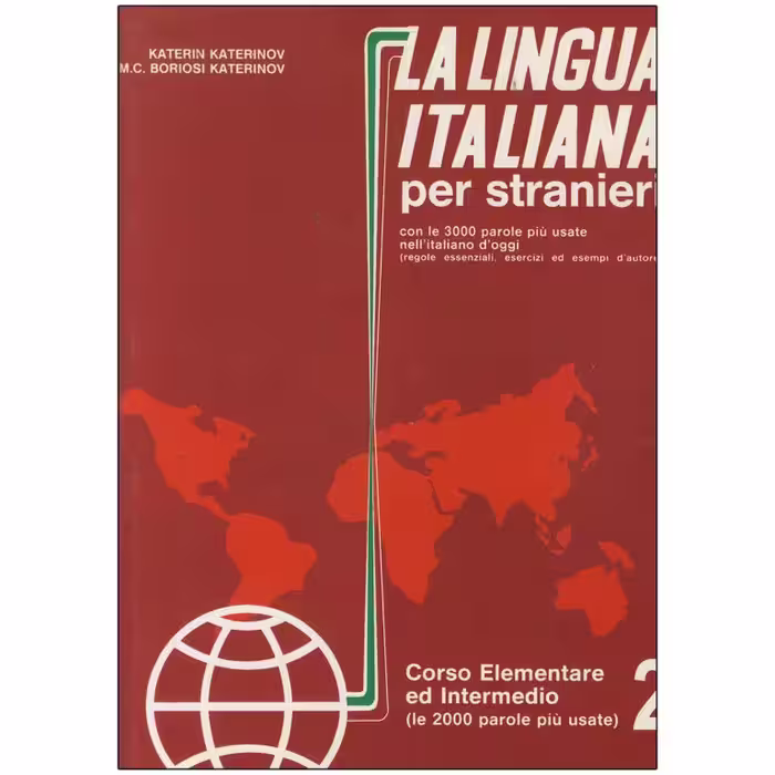 La lingua italiana per stranieri 2 کتاب لالینگوا ایتالیایی