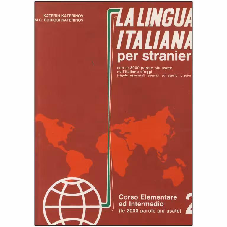 La lingua italiana per stranieri 2 کتاب لالینگوا ایتالیایی