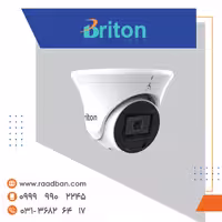 دوربین تحت شبکه برایتون دام 5 مگاپیکسل استارلایت با کیس فلزی و میکروفون مدل IPC-75T9AR-MS