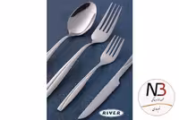 سرویس قاشق وچنگال 142 پارچه استیل نگیر  مدل 4 ریور (VENTI)