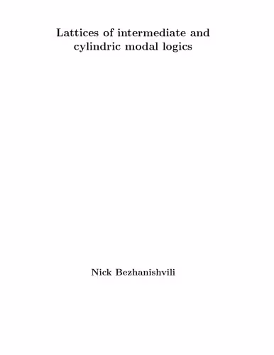 خرید و دانلود نسخه کامل کتاب Lattices of intermediate and cylindric modal logics [PhD Thesis]
