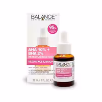 سرم پوست صورت بالانس مدل AHA 10%   BHA 2% حجم 30 میل