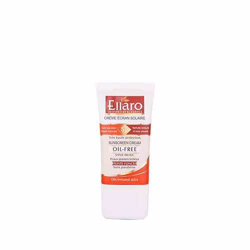 کرم ضدآفتاب ایلارو فاقد چربی بژ روشن SPF 50