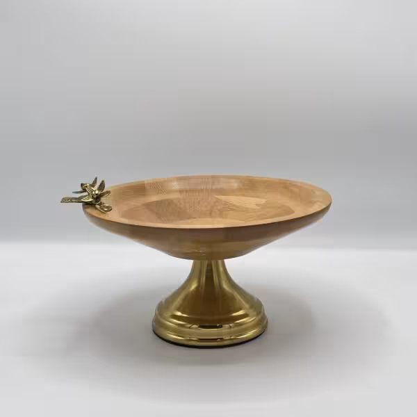 چوب و برنج - آجیل خوری طرح شکوفه 1908